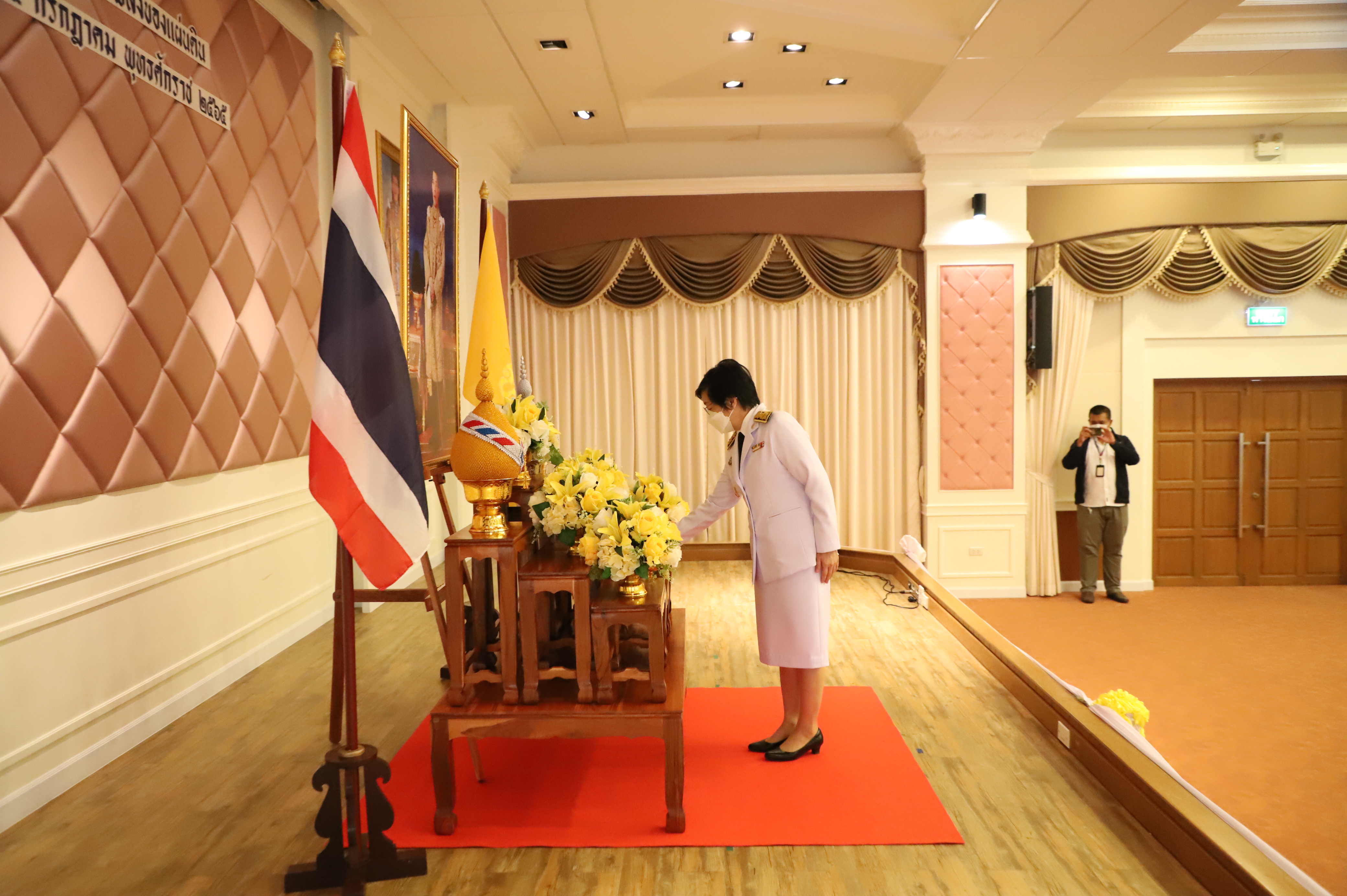 กรมบังคับคดีจัดพิธีถวายสัตย์ปฏิญาณเพื่อเป็นข้าราชการที่ดีและพลังของแผ่นดิน เนื่องในโอกาสวันเฉลิมพระชนมพรรษา พระบาทสมเด็จพระเจ้าอยู่หัว 28 กรกฎาคม 2565